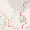 Trace GPS Pointe du Lamet, itinéraire, parcours