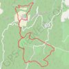 Trace GPS La Charteuse de Valbonne - Cheylan, itinéraire, parcours
