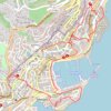 Trace GPS Monaco, itinéraire, parcours