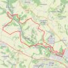 Trace GPS Pontoise-Etang de Vallière., itinéraire, parcours