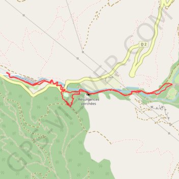 Trace GPS Gemenos - Abbaye St Pons, itinéraire, parcours