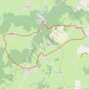 Trace GPS Saint-André en Morvan, itinéraire, parcours