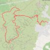 Trace GPS Plan de l'Aigle Garlaban, itinéraire, parcours