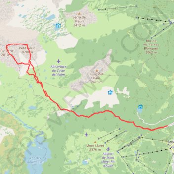 Trace GPS Trail des perics, itinéraire, parcours