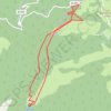 Trace GPS La cabane d'Icheus, itinéraire, parcours