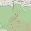 Trace GPS Saint Cyr par Galvaudan source Sabatier retour vallon Vigie, itinéraire, parcours