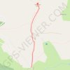 Trace GPS Oylarandoy depuis le col d'Ahartza, itinéraire, parcours