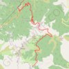 Trace GPS GR20 Capannelle-Vizzavona, itinéraire, parcours