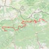 Trace GPS Trans-Pyrenee 2017 - dag 3, itinéraire, parcours