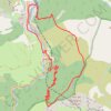 Trace GPS Tende - Col de Boselia et col de Lubaïra, itinéraire, parcours