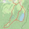 Trace GPS Tour du lac de Bonlieu boucle forêt, itinéraire, parcours