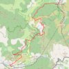 Trace GPS GR52A Breil sur Roya - Sospel, itinéraire, parcours
