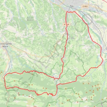 Trace GPS Col marie-blanque, itinéraire, parcours