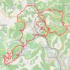 Trace GPS Sortie VTT le midi, itinéraire, parcours