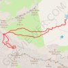 Trace GPS Pala de los Rayos desde ibon de Tramacastilla, itinéraire, parcours