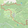 Trace GPS Lac de Vallserra - Parc animalier, itinéraire, parcours