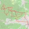 Trace GPS Château de Landsberg à VTT, itinéraire, parcours