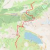 Trace GPS Route from Refuge du Petit Mont-Cenis to Refuge de Vallonbrun, itinéraire, parcours