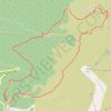 Trace GPS Pipay - Col du Merdaret, itinéraire, parcours