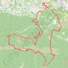 Trace GPS Trail Nocturne de Bonnieux, itinéraire, parcours