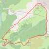 Trace GPS Balade dans le Val d'Arly - Le Croise Baulet par l'alpage du Leuta, itinéraire, parcours