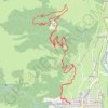 Trace GPS Granges des Cinq Monts, itinéraire, parcours