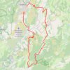 Trace GPS Aubenas-Vallée de l'Ibie-Coiron - Aubenas, itinéraire, parcours