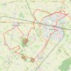 Trace GPS Campagne autour d'Hazebrouck, itinéraire, parcours