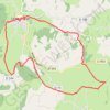 Trace GPS track, itinéraire, parcours