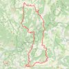 Trace GPS Lavande et vieilles pierres - Alpes de Haute-Provence, itinéraire, parcours
