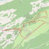 Trace GPS Ski de randonnée au Chasseral, itinéraire, parcours