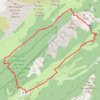 Trace GPS Champ laitier Plateau des Glières, itinéraire, parcours