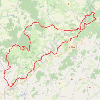Trace GPS La Menetou Sancerroise - Les Aix-d'Angillon, itinéraire, parcours