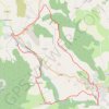 Trace GPS VTT_SEYNE-24- La grosse pierre - Bleu 15 km 241 m d++, itinéraire, parcours
