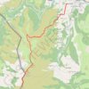 Trace GPS Iparla depuis Bidarray en passant par les bergeries en ruines, itinéraire, parcours