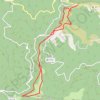 Trace GPS Le Cap du Carmil depuis le Col des Marrous en boucle, itinéraire, parcours