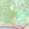 Trace GPS Bords de Marne - Polygone de Vincennes, itinéraire, parcours
