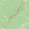 Trace GPS France - Wangenbourg, itinéraire, parcours