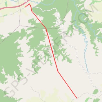 Trace GPS A3b. Sidi Bou Terga - Souk Tnine Tizitine, itinéraire, parcours