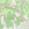 Trace GPS Cublac les Crêtes par Moncibre, itinéraire, parcours