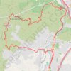 Trace GPS Col du Marseillais, itinéraire, parcours