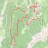 Trace GPS Escapade autour de Corrençon en Vercors, itinéraire, parcours