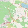 Trace GPS Roullens le Grèbe avec le Lac de Taure, itinéraire, parcours