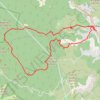 Trace GPS Autour des Bidoufles, itinéraire, parcours