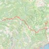 Trace GPS GR510 De Breil-sur-Roya à Villars-sur-Var (Alpes-Maritimes) (2020), itinéraire, parcours