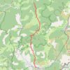 Trace GPS Sospel Saint-Martin Vésubie Jour 1, itinéraire, parcours