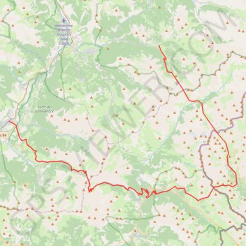 Trace GPS Ceillac Embrun, itinéraire, parcours
