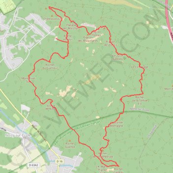 Trace GPS Les 25 bosses : Le tour du massif des 3 Pignons, itinéraire, parcours