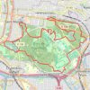 Trace GPS Bois de Vincennes, itinéraire, parcours
