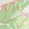Trace GPS Randonnée Spicheren-Stiring, itinéraire, parcours